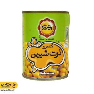 کنسرو ذرت شیرین بهروز - 390 گرمی