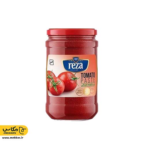 رب گوجه فرنگی رضا شیشه ای - 680گرم